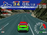 une photo d'Ã©cran de Ridge Racer sur Sony Playstation